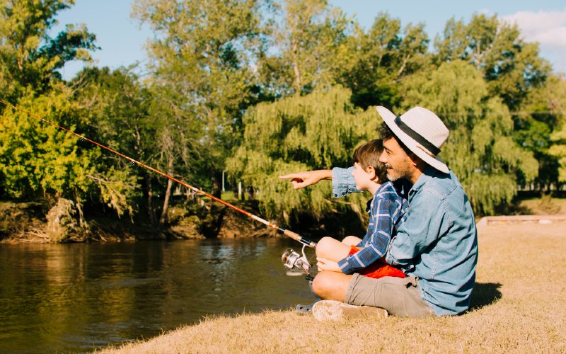 Fishing at lake tawakoni