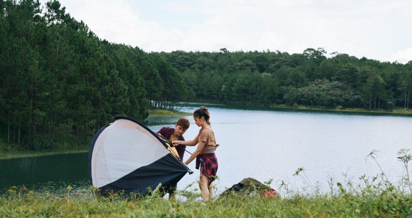 Outdoor Camping and Lodging at lago Tawakoni en Texas