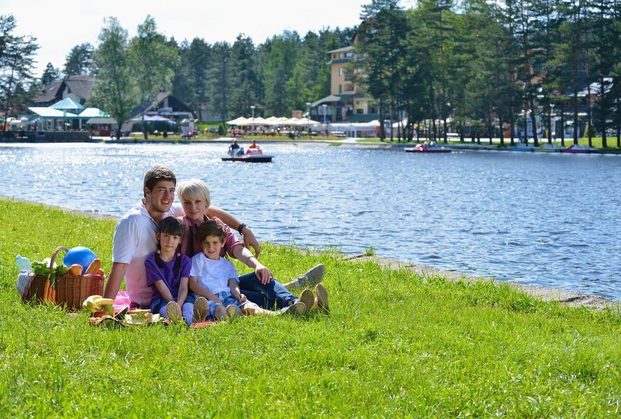 PICNIC PAVILIONS FAMILY ENJOYMENT IN TRANQUIL LAKE COVE AT LAKE TAWAKONI, TEXAS